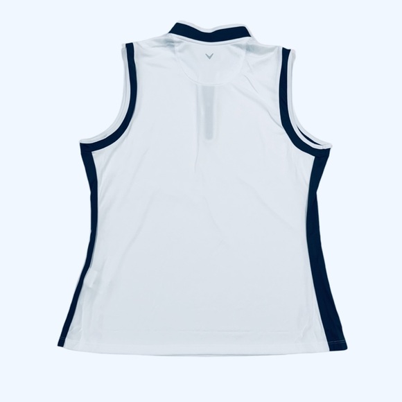 CALLAWAY Sleeveless Opti-Dri Tank 1/4 Zip UPF Sport Active Golf Tennis NWT XL - Picture 5 of 6